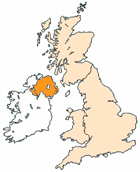 Northern Ireland Maps Town Centres and Surrounding Areas